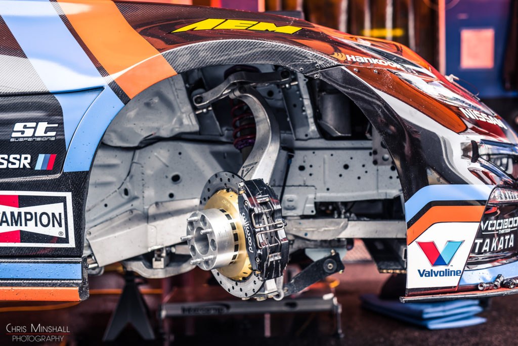 Chris Forsberg's Formula Drift Nissan 370z on our Voodoo13 angle kit and suspension arms.