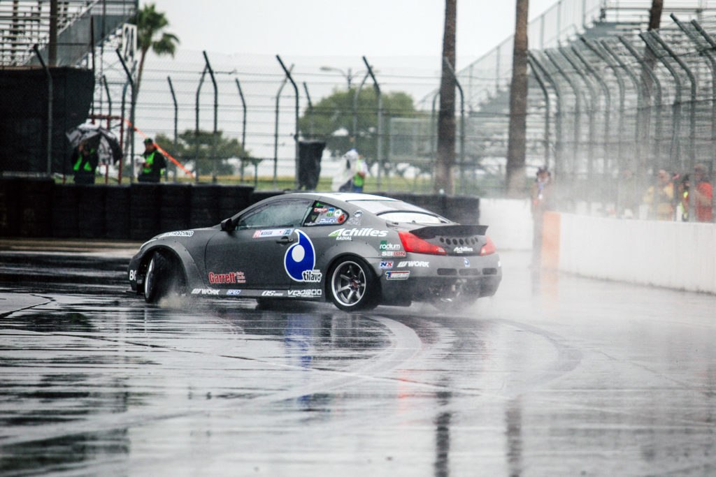 Robbie Nishida Infiniti G37 Formula Drift Car equipped with Voodoo13 Suspension arms