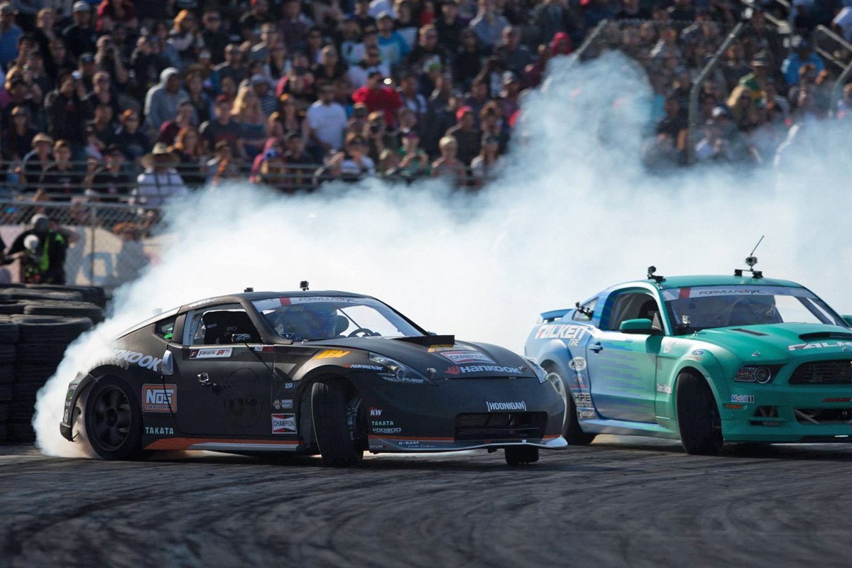 You are currently viewing Chris Forsberg takes VOODOO 13 to 1st place at Formula Drift Long Beach