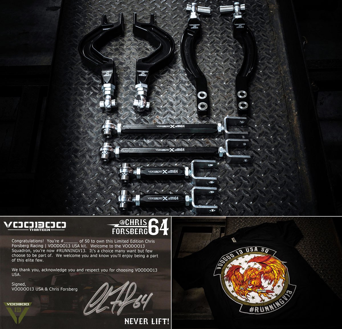 You are currently viewing Limited Edition S13 and S14 CFR Voodoo 13 Adjustable Arm Set Now Available for Pre-Order