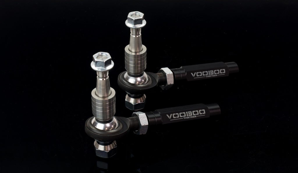 Voodoo13 Adjustable Front Outer Tie Rod Ends for Nissan 240sx 89-94 S13 and 95-98 240sx S14